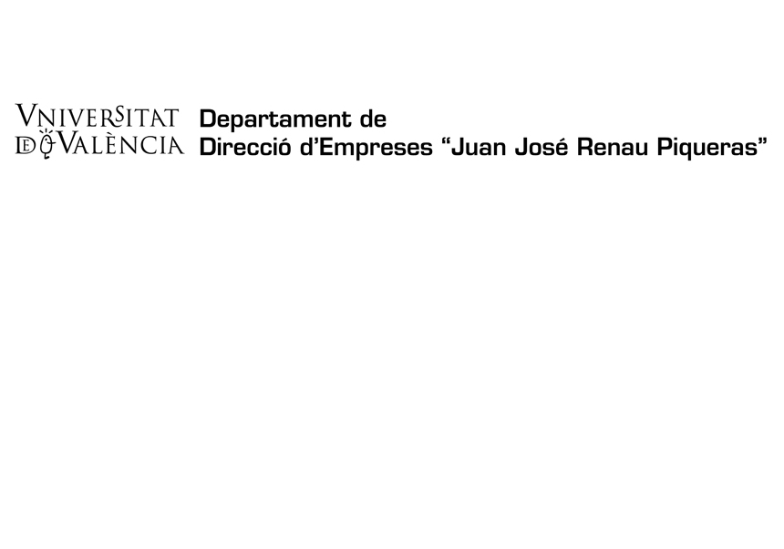 Departament de Direcció d'Empreses de la UV